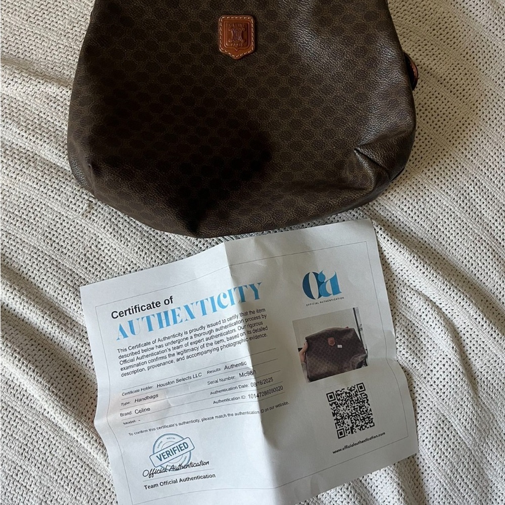 Celine Designer Cosmetic Bag